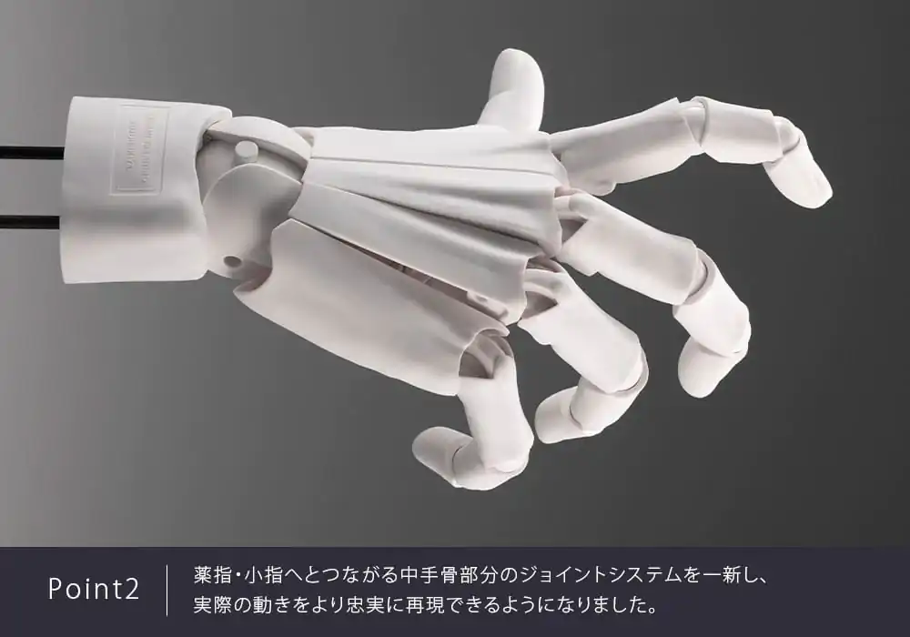 Takahiro Kagami PVC Artist Support Item Hand 1/1 Model Men /L Gray 22 cm  termékfotó