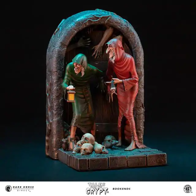 Tales from the Crypt Crypt-Keeper, Vault-Keeper & The Old Witch könyvtámasz 21 cm termékfotó
