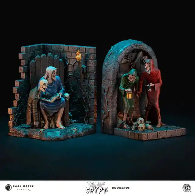 Tales from the Crypt Crypt-Keeper, Vault-Keeper & The Old Witch könyvtámasz 21 cm termékfotó