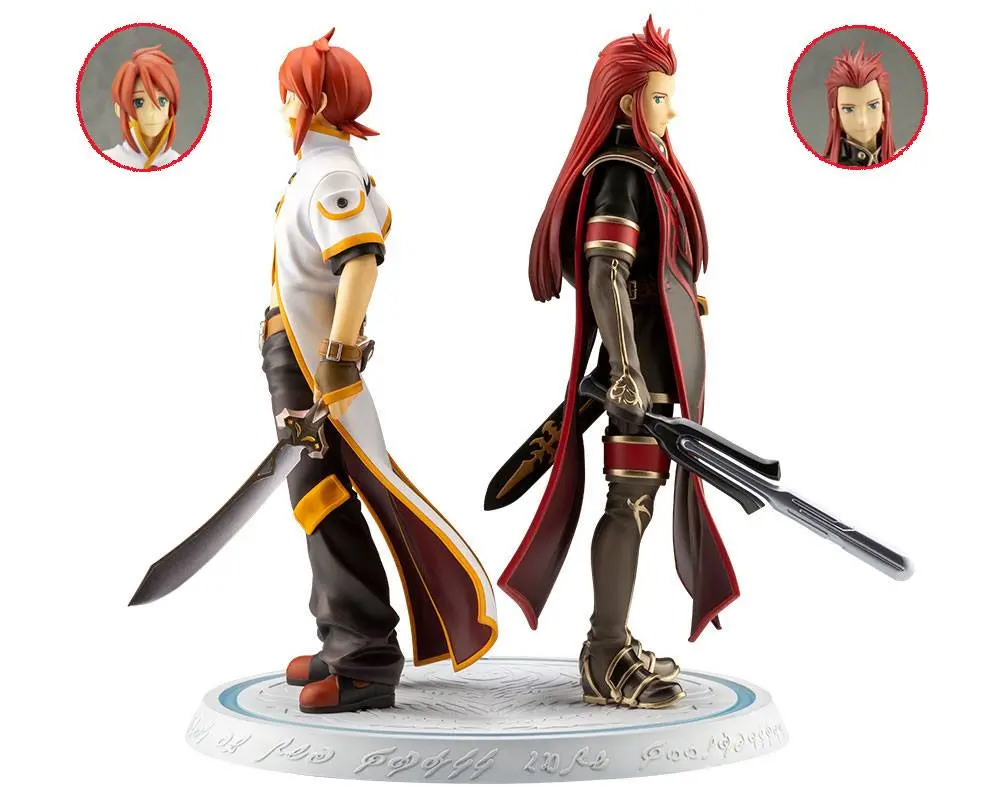 Tales Of The Abyss 1/8 Luke Fon Fabre &amp; Asch Meaning of Birth Bonus Edition PVC szobor figurák 24 cm termékfotó