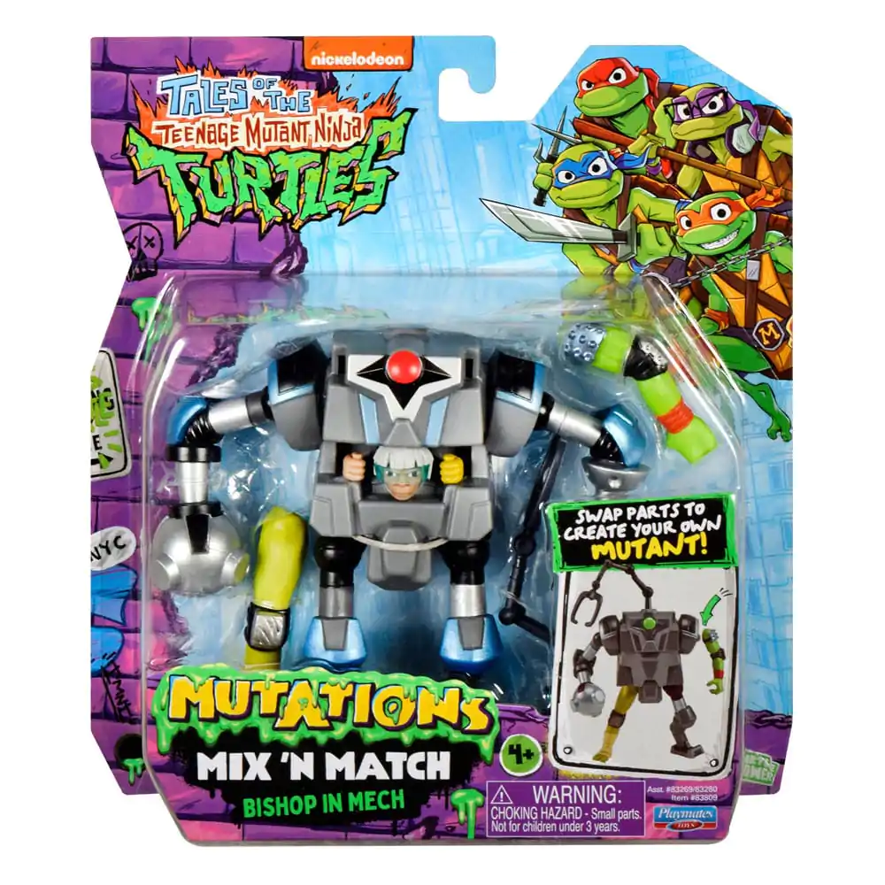Tales of the Teenage Mutant Ninja Turtles Mix &#039;n Match Mech Suit akciófigura 12 cm termékfotó