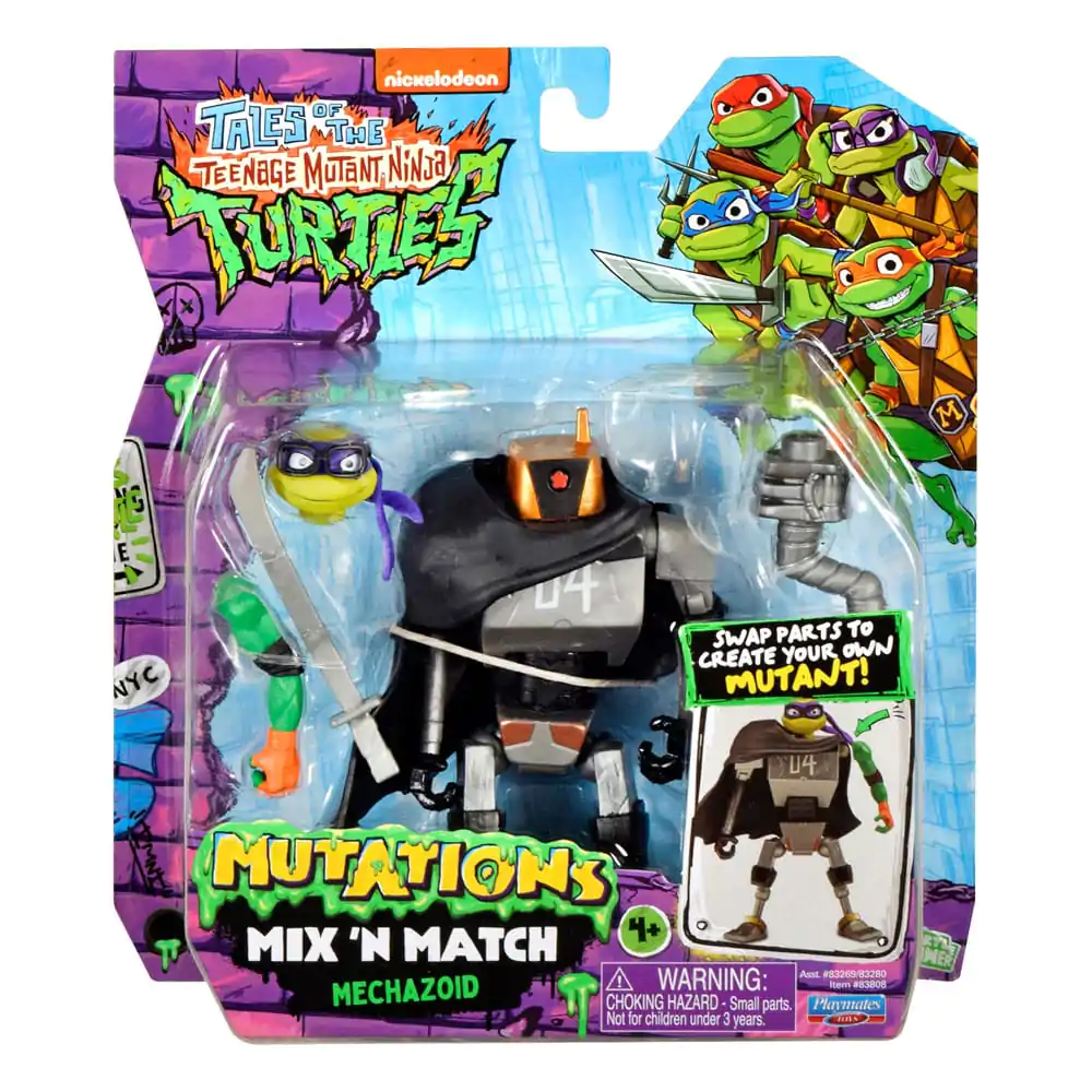 Tales of the Teenage Mutant Ninja Turtles Mix &#039;n Match Mechazoid akciófigura 12 cm termékfotó