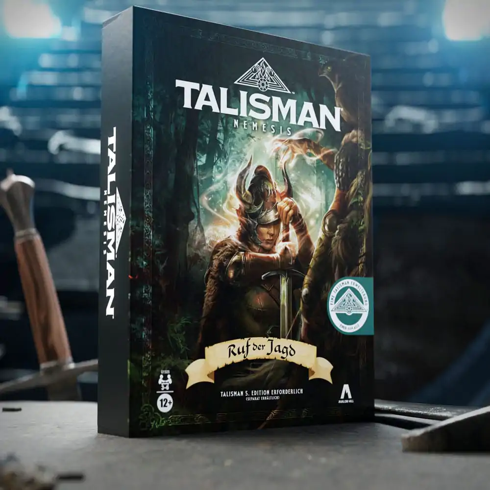 Talisman: Nemesis Ruf der Jagd német nyelvű társasjáték kiegészítő termékfotó