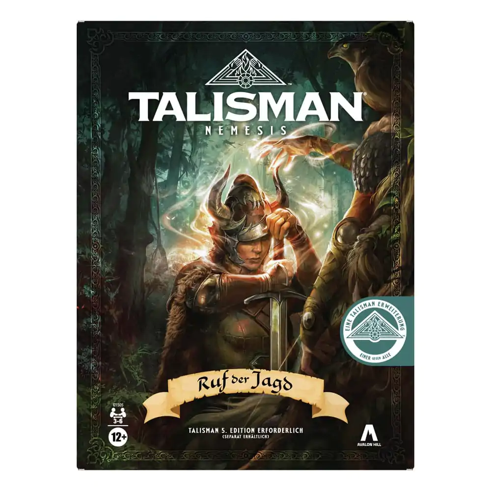 Talisman: Nemesis Ruf der Jagd német nyelvű társasjáték kiegészítő termékfotó