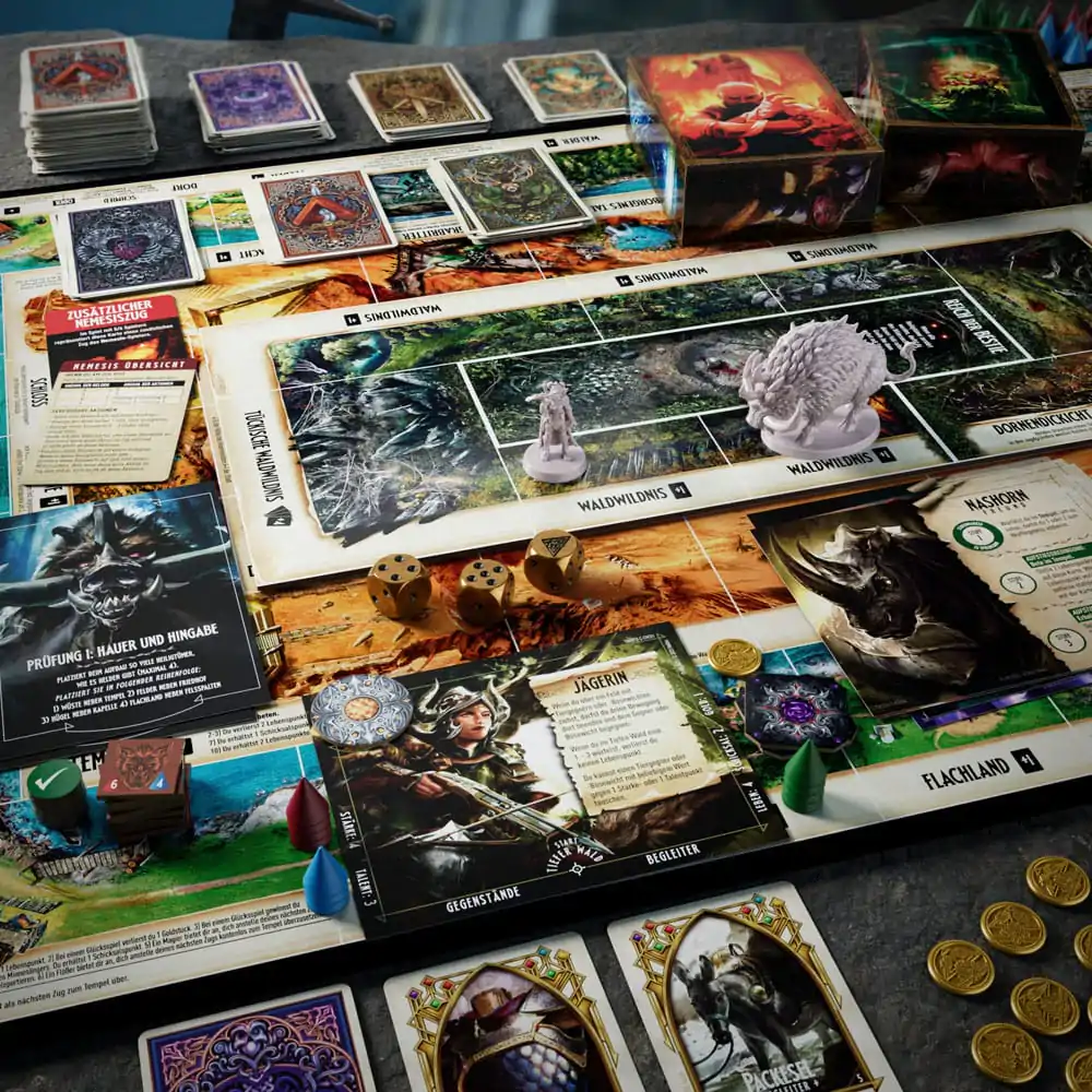 Talisman: Nemesis Ruf der Jagd német nyelvű társasjáték kiegészítő termékfotó