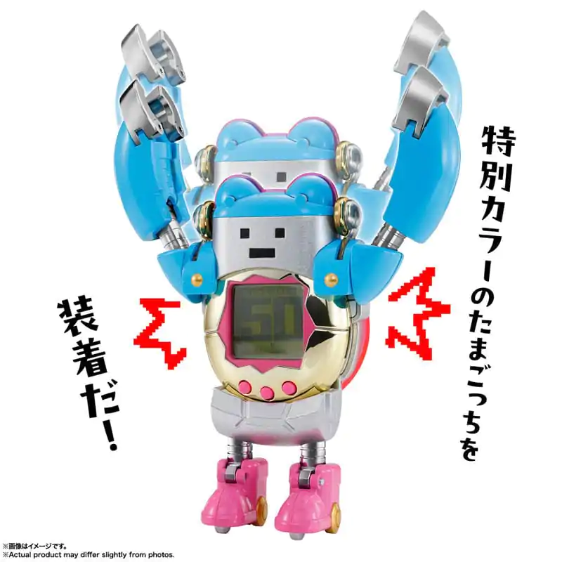 Tamagotchi Soul of Chogokin Diecast akciófigura Tamagotchi Robot 10 cm termékfotó