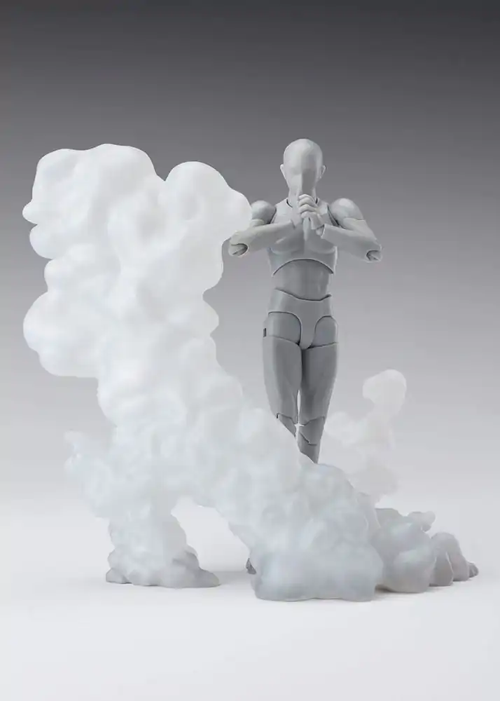 Tamashii Effect Smoke White Version for S.H.Figuarts akciófigura kiegészírő csomag termékfotó