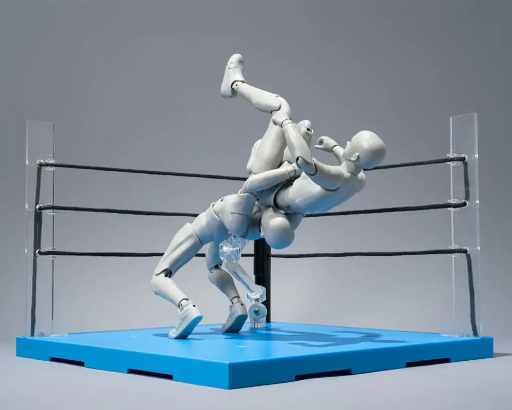 Tamashii Stage Accessory Act Ring Corner &amp; Folding Chair Set Neutral Ver. akciófigura kiegészítő csomag termékfotó