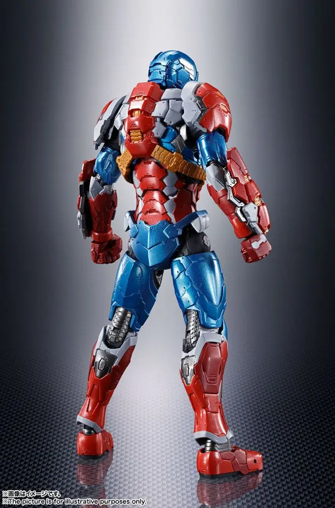 Tech-On Avengers S.H. Figuarts Amerika Kapitány akciófigura 16 cm termékfotó