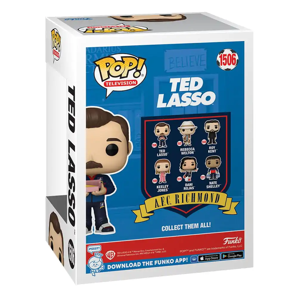 Ted Lasso Funko POP! TV Vinyl figura Ted w/biscuits 9 cm termékfotó