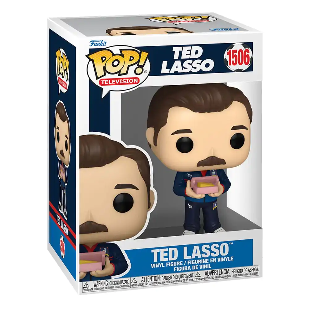 Ted Lasso Funko POP! TV Vinyl figura Ted w/biscuits 9 cm termékfotó