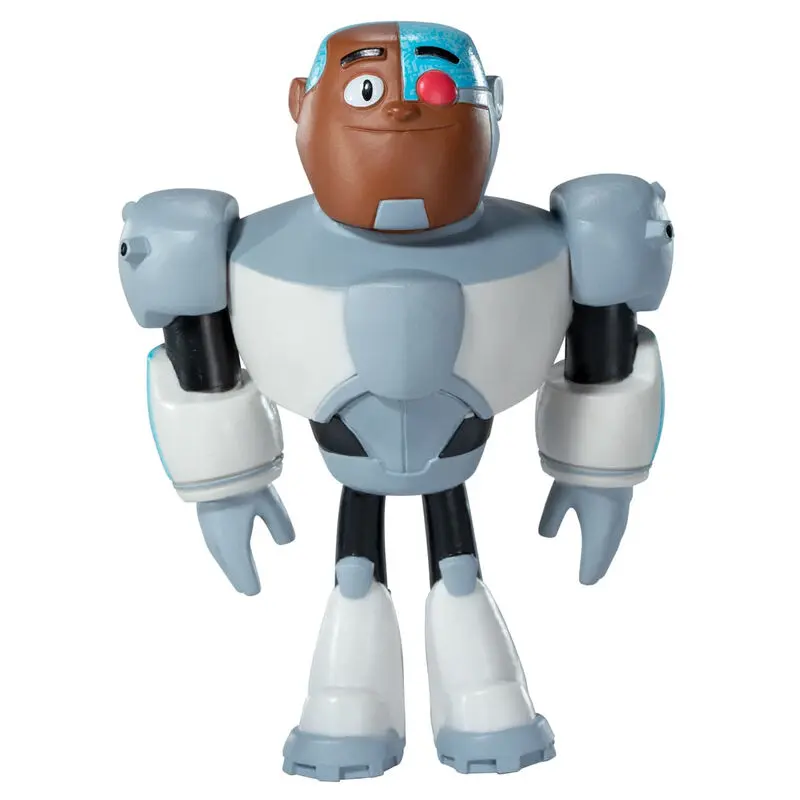 Teen Titans Go Cyborg Bendyfigs minis malleable figura 11cm termékfotó