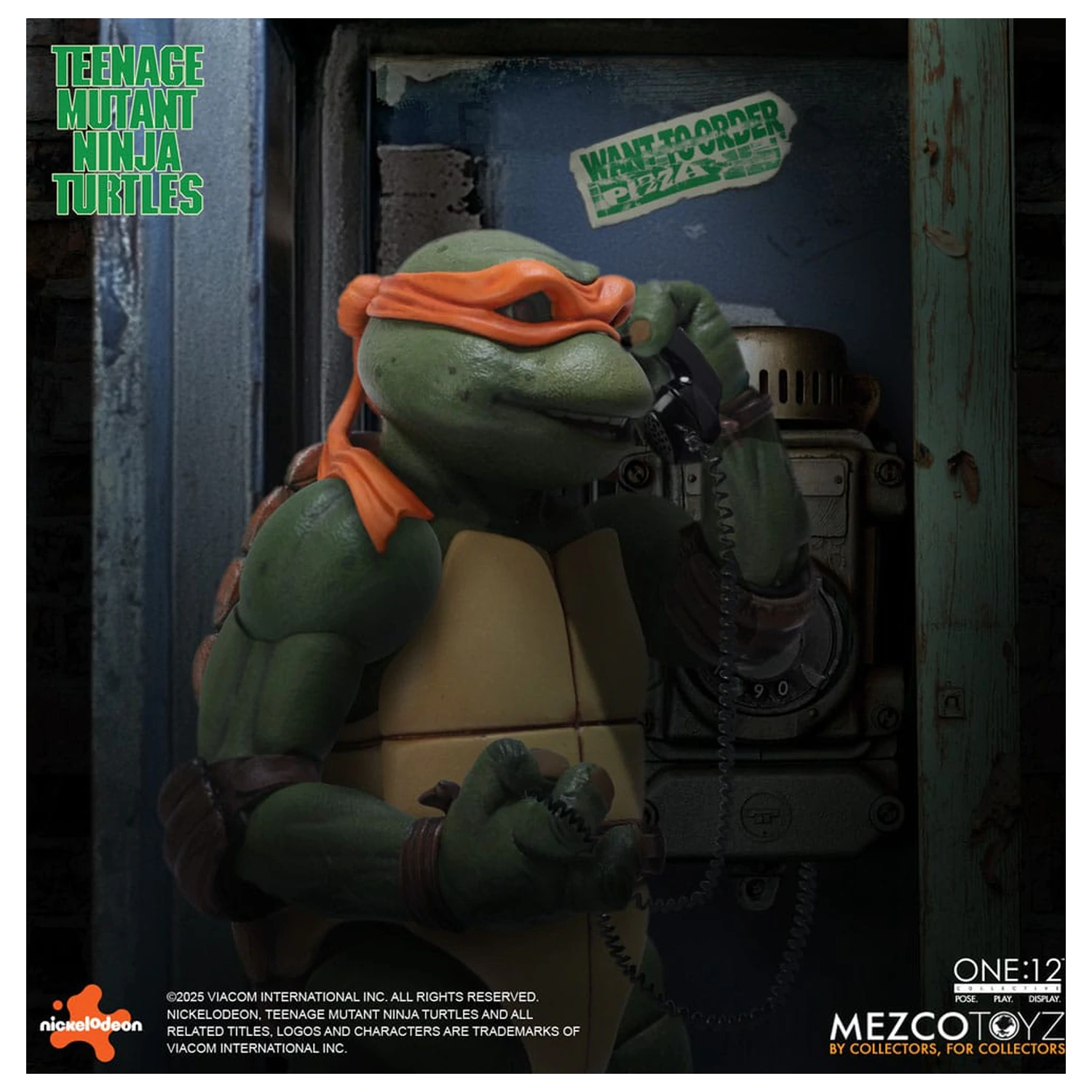 Teenage Mutant Ninja Turtles 1/12 Teenage Mutant Ninja Turtles (1990 Movie) figura csomag 15 cm termékfotó