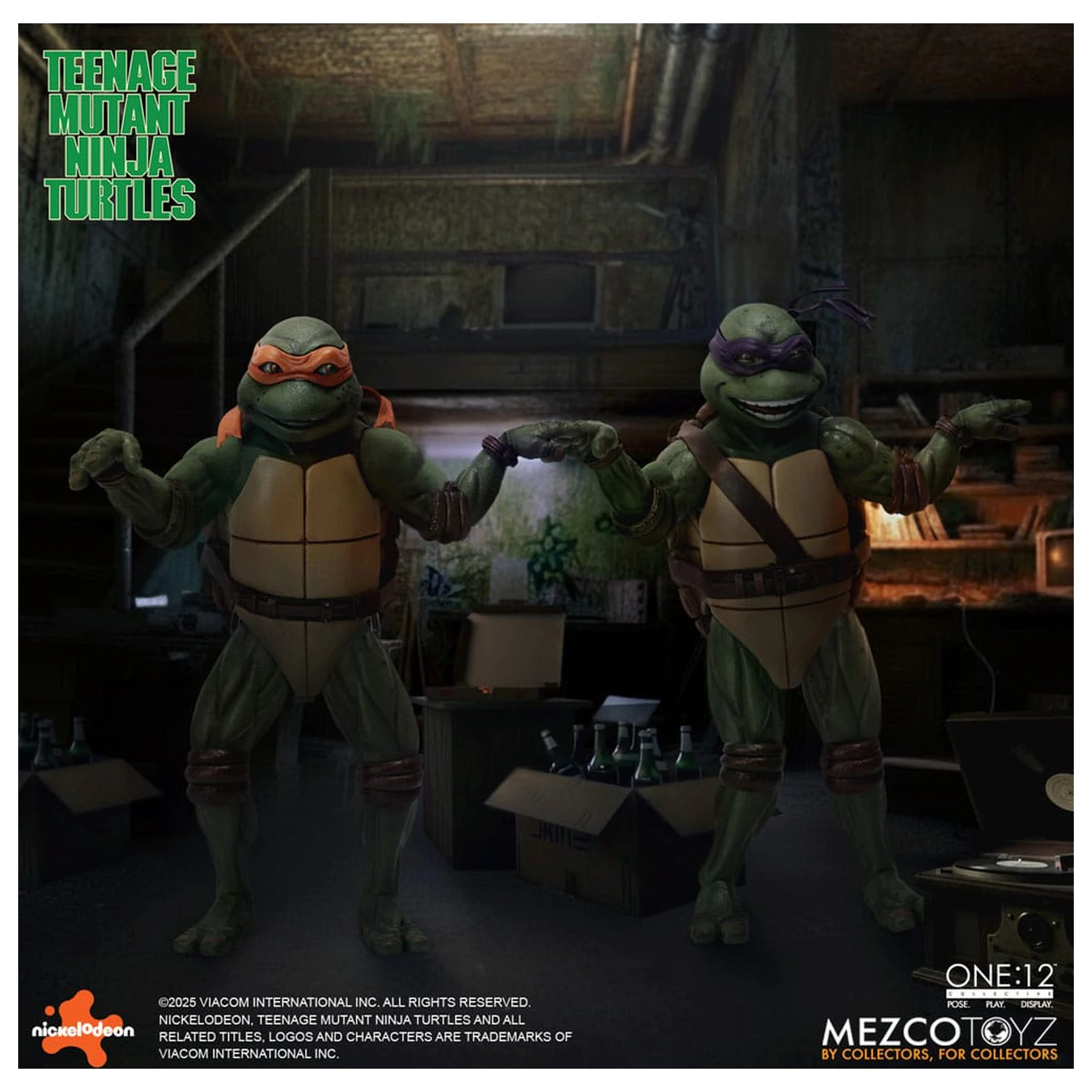 Teenage Mutant Ninja Turtles 1/12 Teenage Mutant Ninja Turtles (1990 Movie) figura csomag 15 cm termékfotó