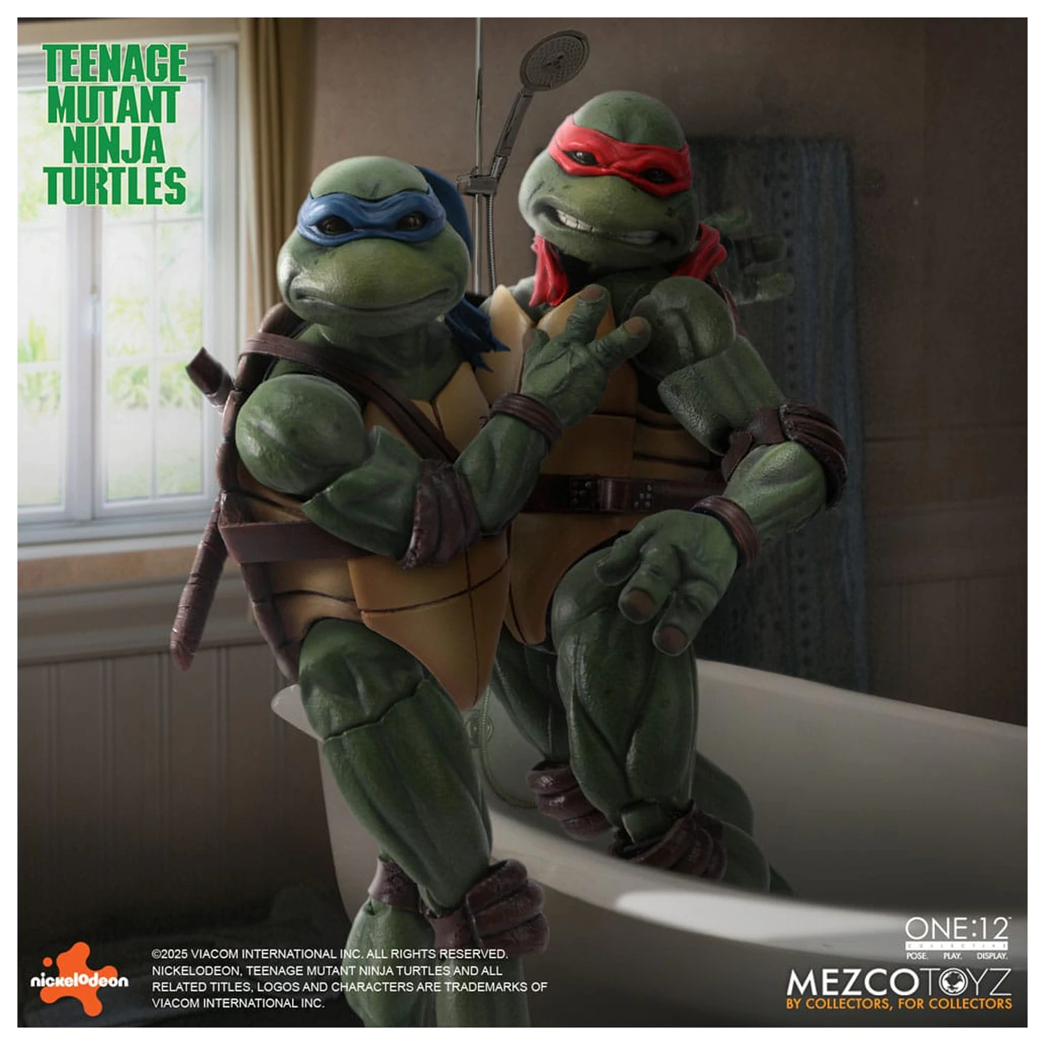 Teenage Mutant Ninja Turtles 1/12 Teenage Mutant Ninja Turtles (1990 Movie) figura csomag 15 cm termékfotó