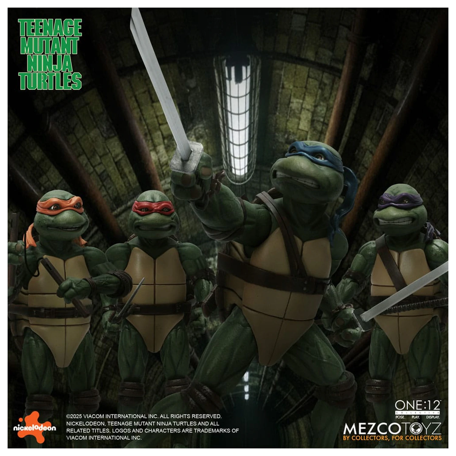 Teenage Mutant Ninja Turtles 1/12 Teenage Mutant Ninja Turtles (1990 Movie) figura csomag 15 cm termékfotó