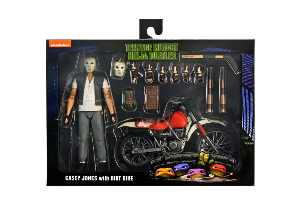 Teenage Mutant Ninja Turtles (1990 Movie) Deluxe Movie Realization Casey Jones akciófigura 18 cm termékfotó