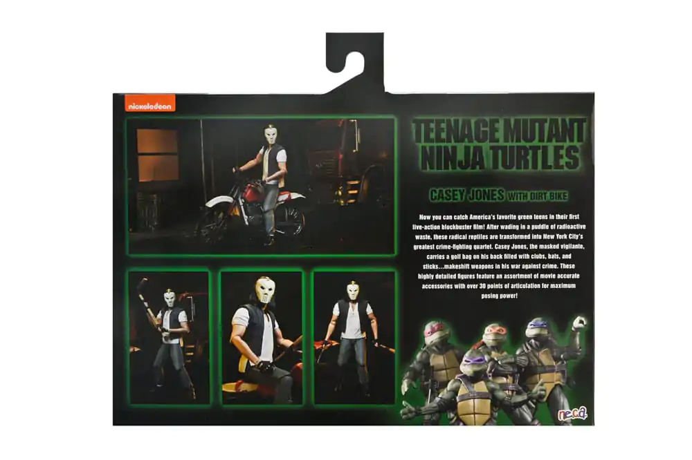 Teenage Mutant Ninja Turtles (1990 Movie) Deluxe Movie Realization Casey Jones akciófigura 18 cm termékfotó