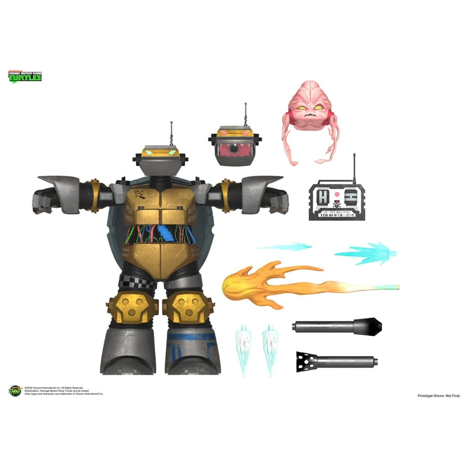 Teenage Mutant Ninja Turtles (2012) akciófigura Ultimate Metalhead 18 cm termékfotó
