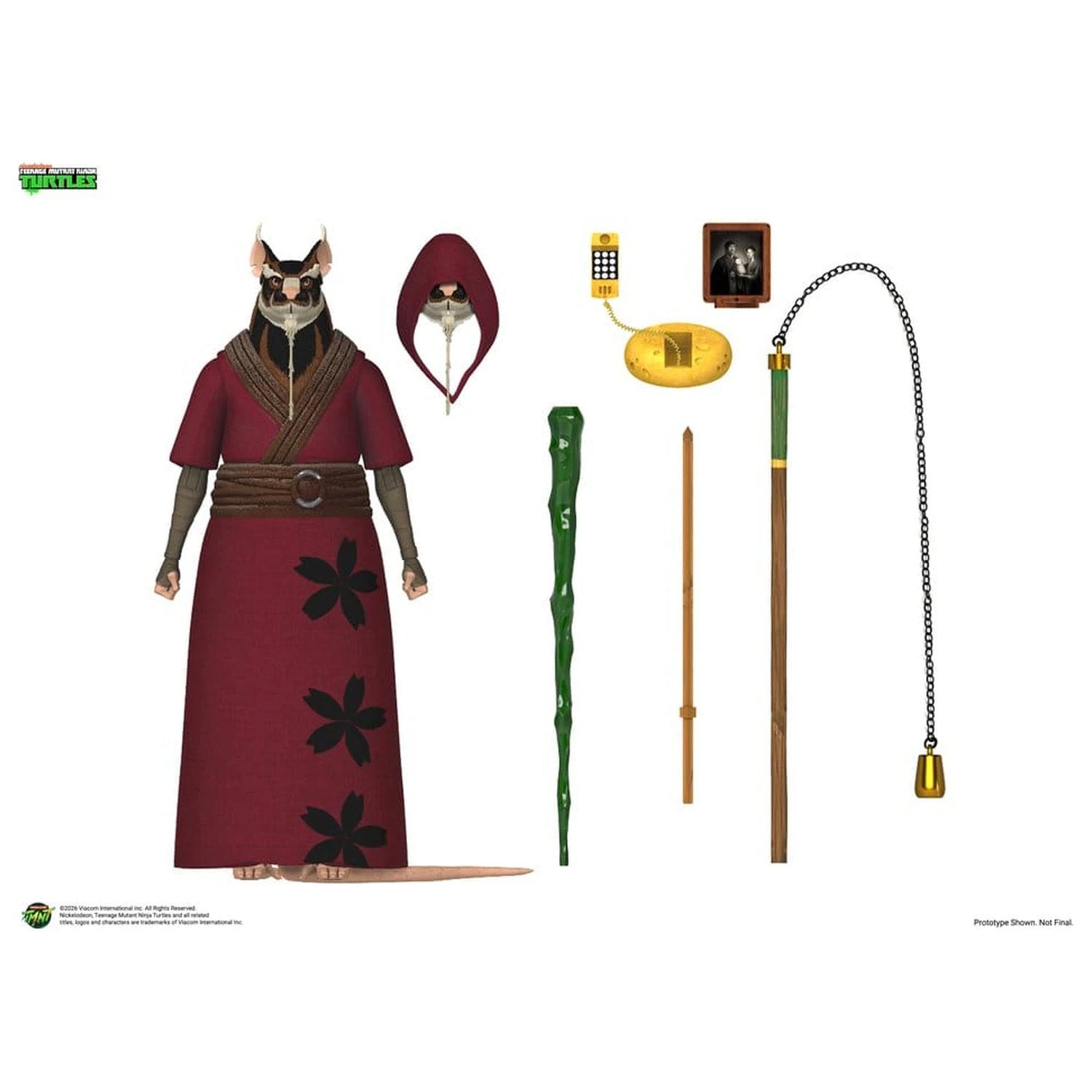 Teenage Mutant Ninja Turtles (2012) akciófigura Ultimate Splinter 18 cm termékfotó