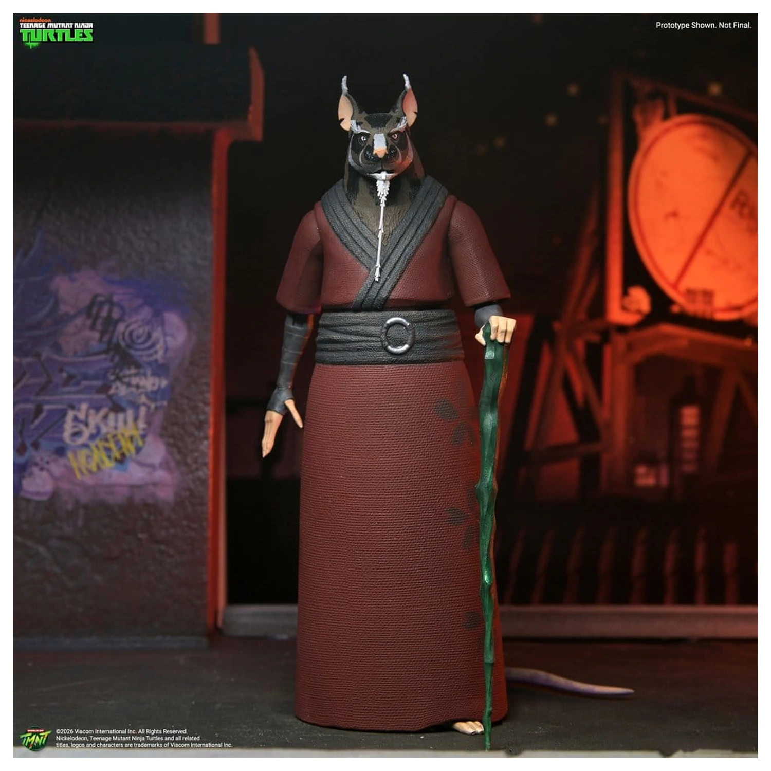 Teenage Mutant Ninja Turtles (2012) akciófigura Ultimate Splinter 18 cm termékfotó