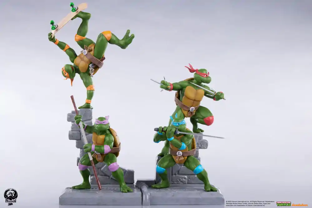 Teenage Mutant Ninja Turtles 4 db-os PVC szobor figura csomag  termékfotó