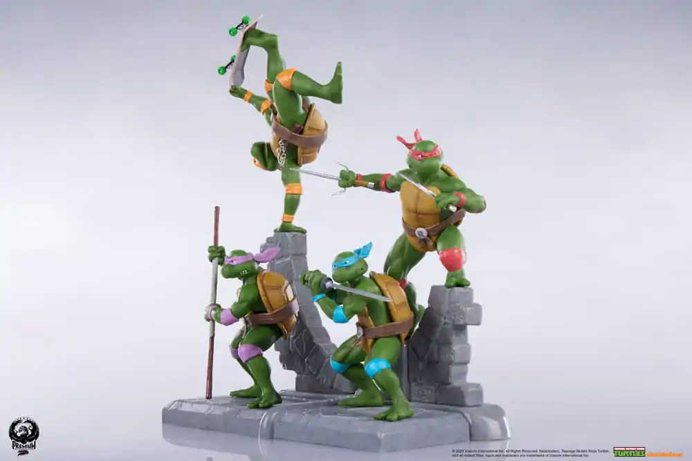 Teenage Mutant Ninja Turtles 4 db-os PVC szobor figura csomag  termékfotó