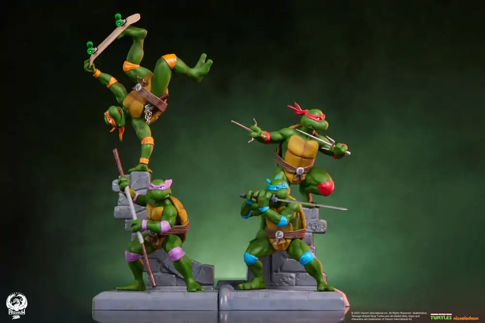 Teenage Mutant Ninja Turtles 4 db-os PVC szobor figura csomag  termékfotó