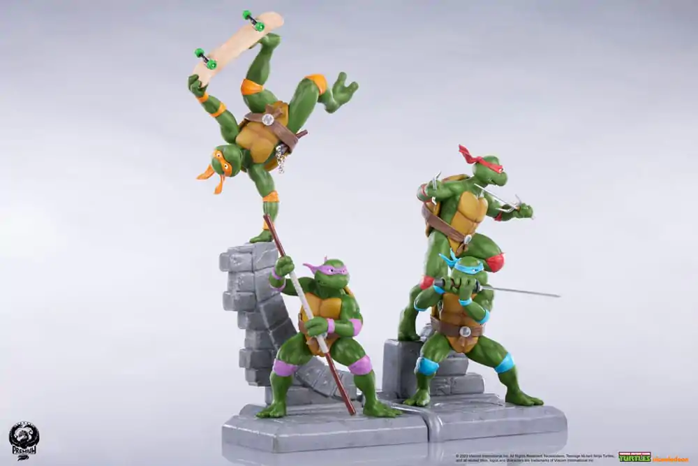 Teenage Mutant Ninja Turtles 4 db-os PVC szobor figura csomag  termékfotó