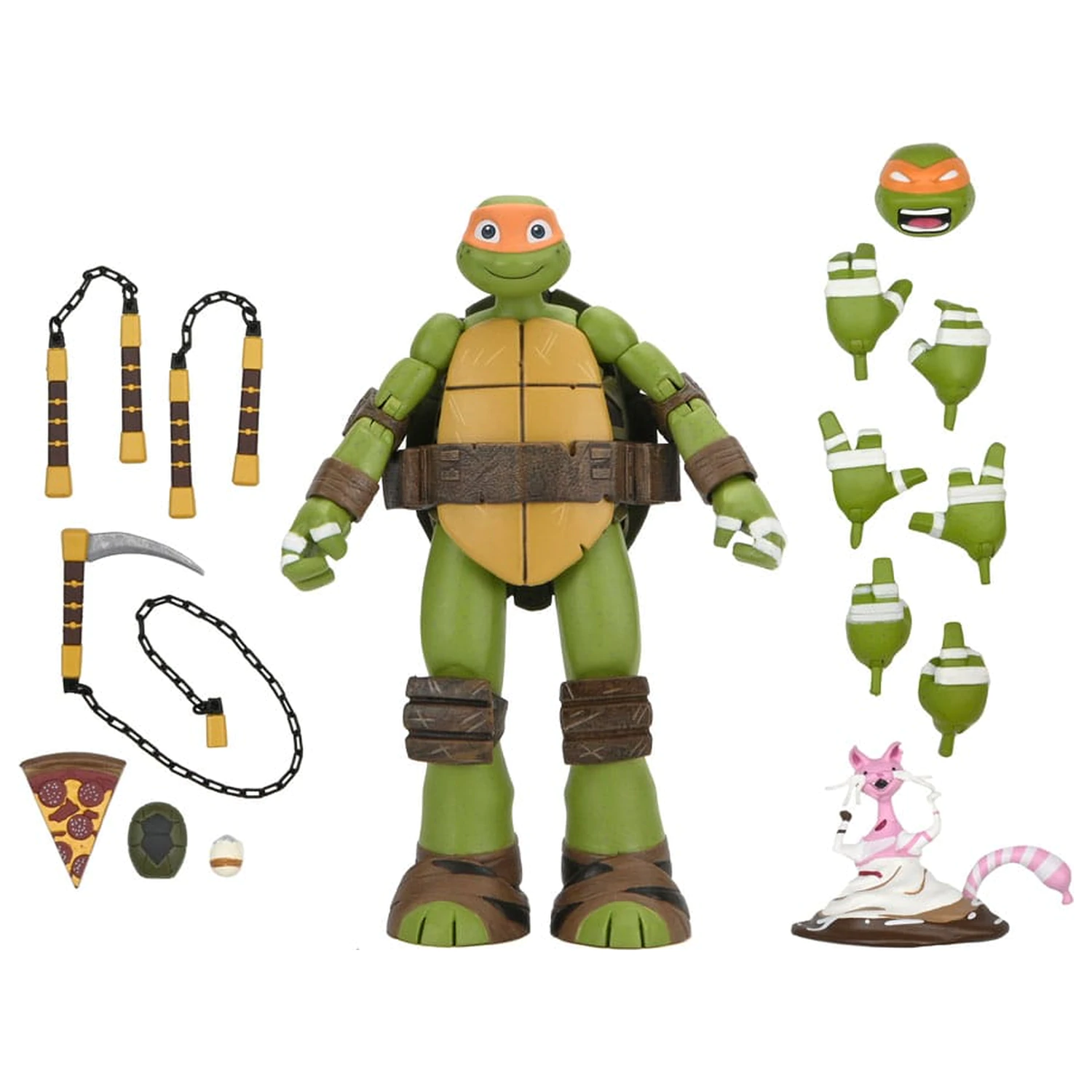 Teenage Mutant Ninja Turtles akciófigura Ultimate Michelangelo 18 cm termékfotó