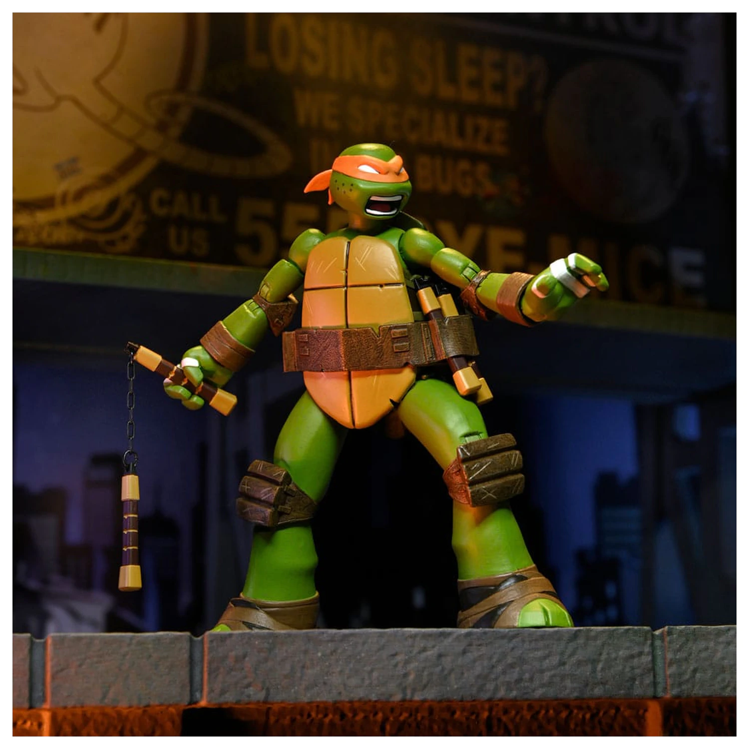 Teenage Mutant Ninja Turtles akciófigura Ultimate Michelangelo 18 cm termékfotó