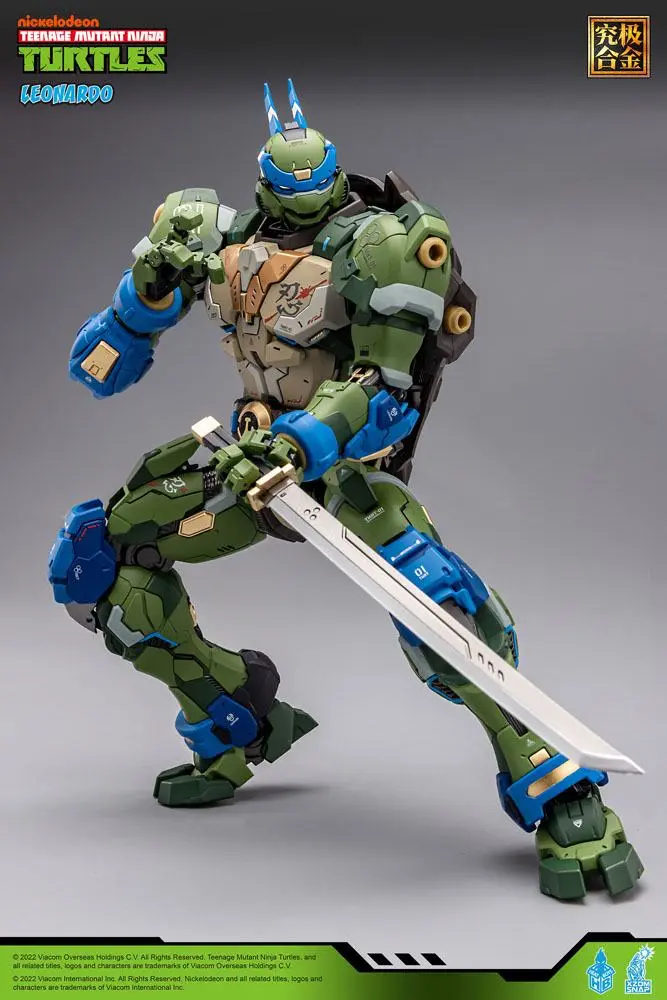 Teenage Mutant Ninja Turtles Alloy HB0012 Leonardo akciófigura 23 cm termékfotó
