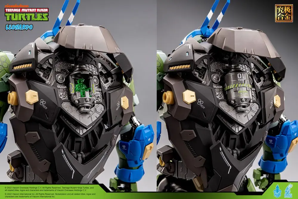 Teenage Mutant Ninja Turtles Alloy HB0012 Leonardo akciófigura 23 cm termékfotó