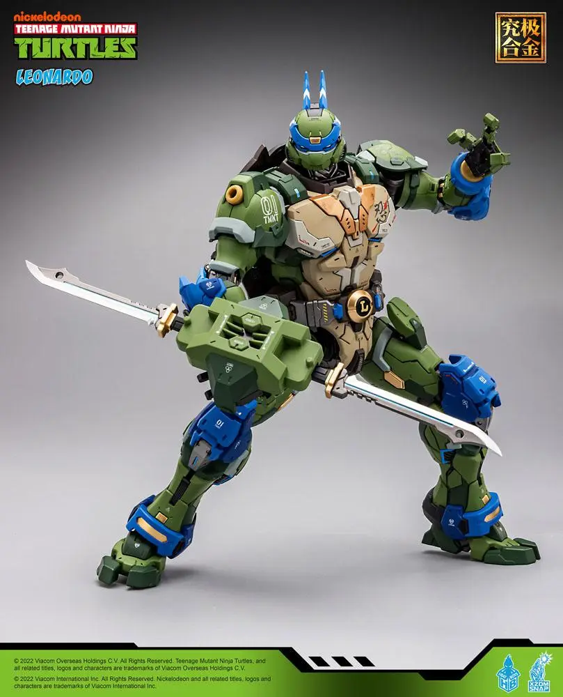 Teenage Mutant Ninja Turtles Alloy HB0012 Leonardo akciófigura 23 cm termékfotó