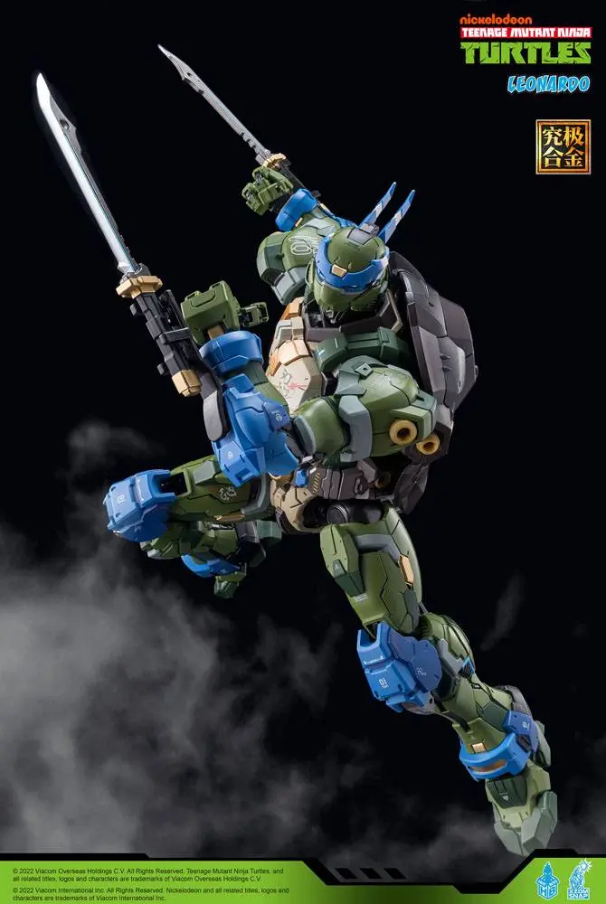 Teenage Mutant Ninja Turtles Alloy HB0012 Leonardo akciófigura 23 cm termékfotó