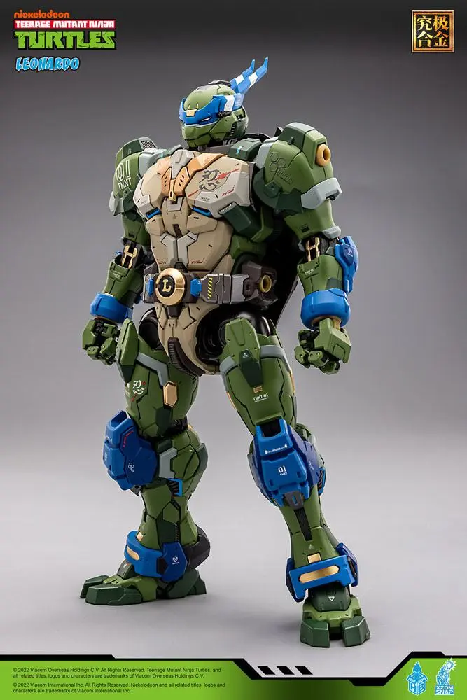 Teenage Mutant Ninja Turtles Alloy HB0012 Leonardo akciófigura 23 cm termékfotó