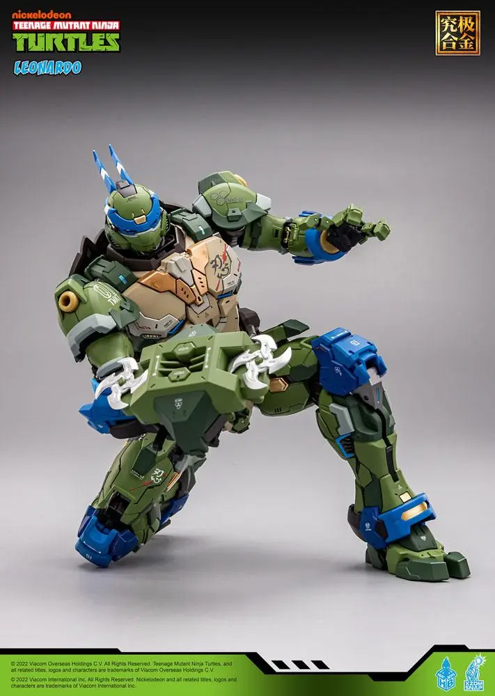 Teenage Mutant Ninja Turtles Alloy HB0012 Leonardo akciófigura 23 cm termékfotó