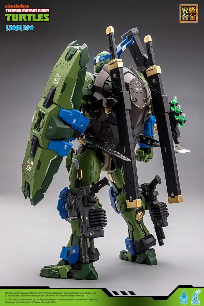 Teenage Mutant Ninja Turtles Alloy HB0012 Leonardo akciófigura 23 cm termékfotó