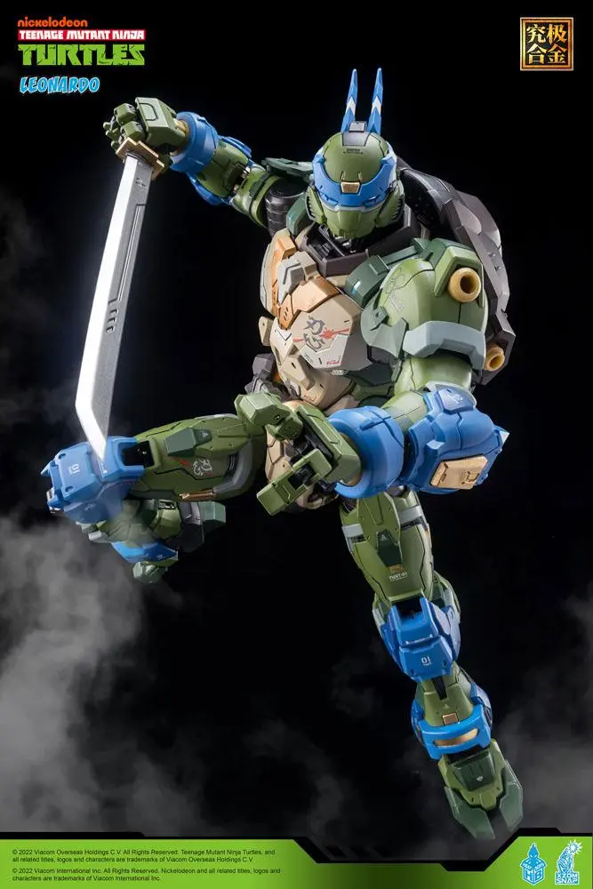 Teenage Mutant Ninja Turtles Alloy HB0012 Leonardo akciófigura 23 cm termékfotó