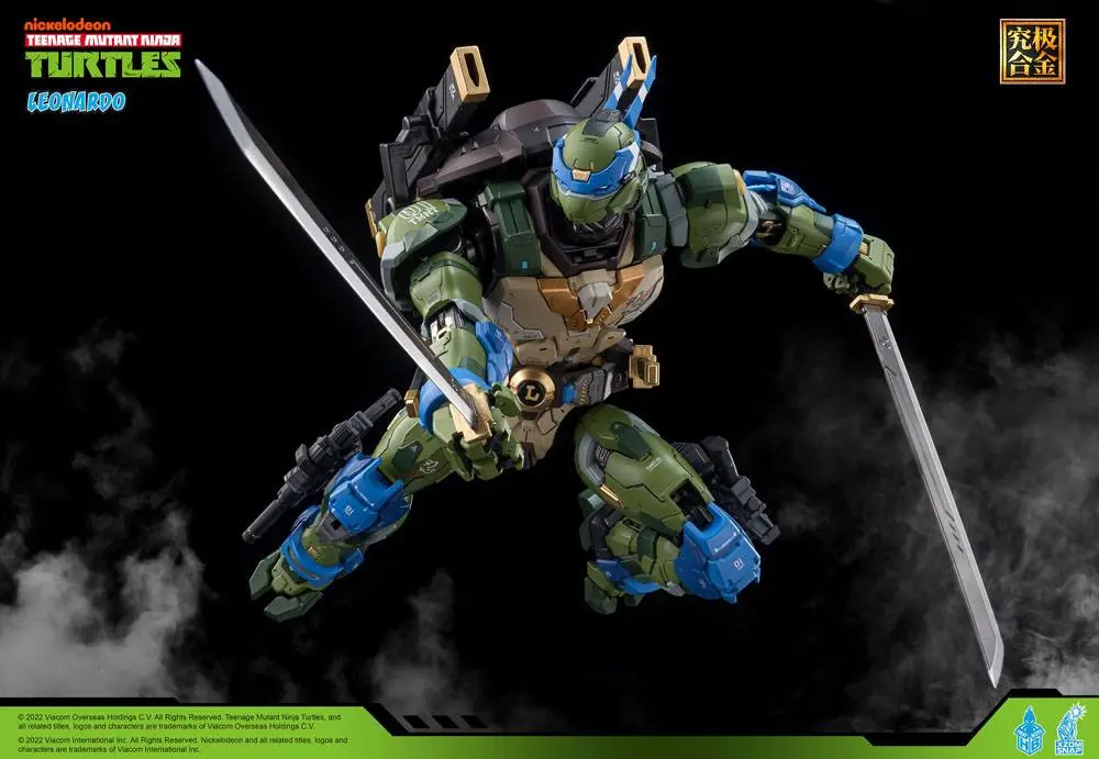 Teenage Mutant Ninja Turtles Alloy HB0012 Leonardo akciófigura 23 cm termékfotó