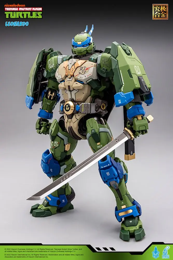 Teenage Mutant Ninja Turtles Alloy HB0012 Leonardo akciófigura 23 cm termékfotó