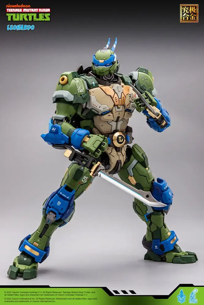 Teenage Mutant Ninja Turtles Alloy HB0012 Leonardo akciófigura 23 cm termékfotó