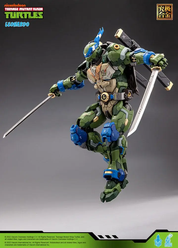 Teenage Mutant Ninja Turtles Alloy HB0012 Leonardo akciófigura 23 cm termékfotó