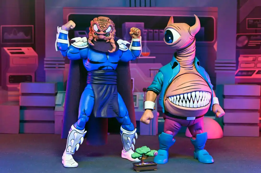 Teenage Mutant Ninja Turtles (Archie Comics) Krang/Shredder akciófigura 18 cm termékfotó