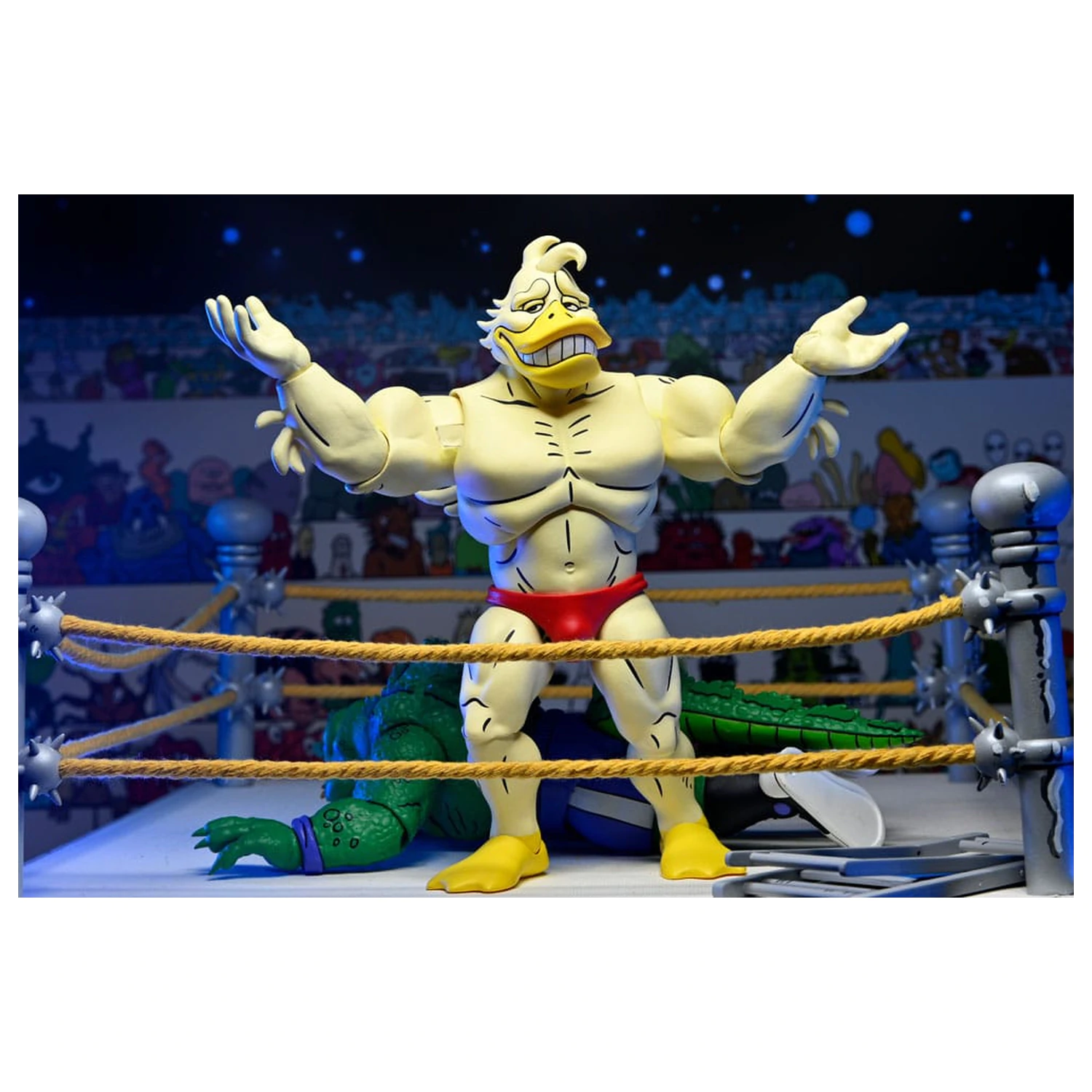 Teenage Mutant Ninja Turtles (Archie Comics) Stump Wrestling Ace Duck akciófigura 18 cm termékfotó