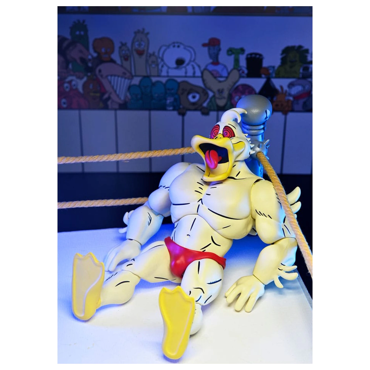 Teenage Mutant Ninja Turtles (Archie Comics) Stump Wrestling Ace Duck akciófigura 18 cm termékfotó