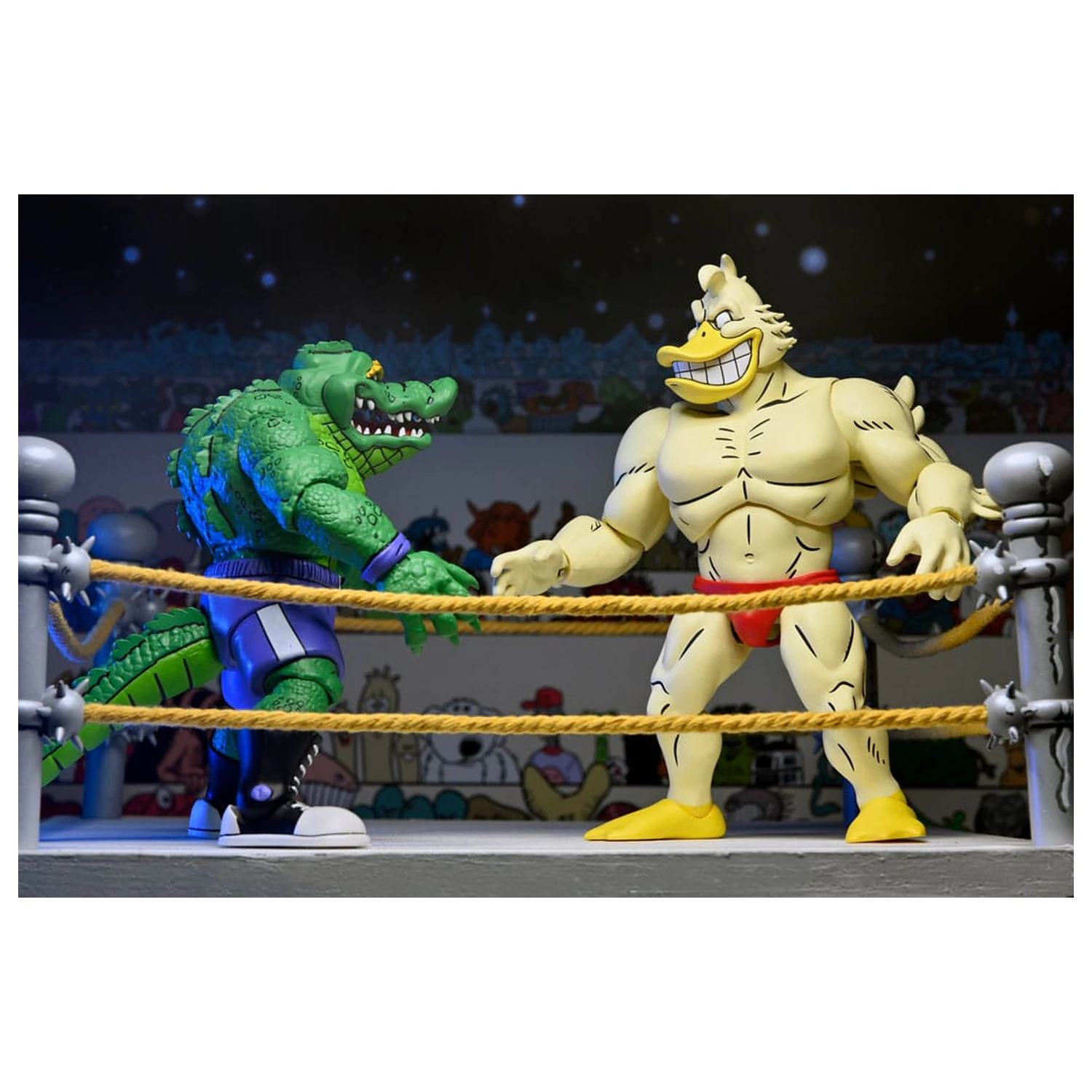 Teenage Mutant Ninja Turtles (Archie Comics) Stump Wrestling Ace Duck akciófigura 18 cm termékfotó