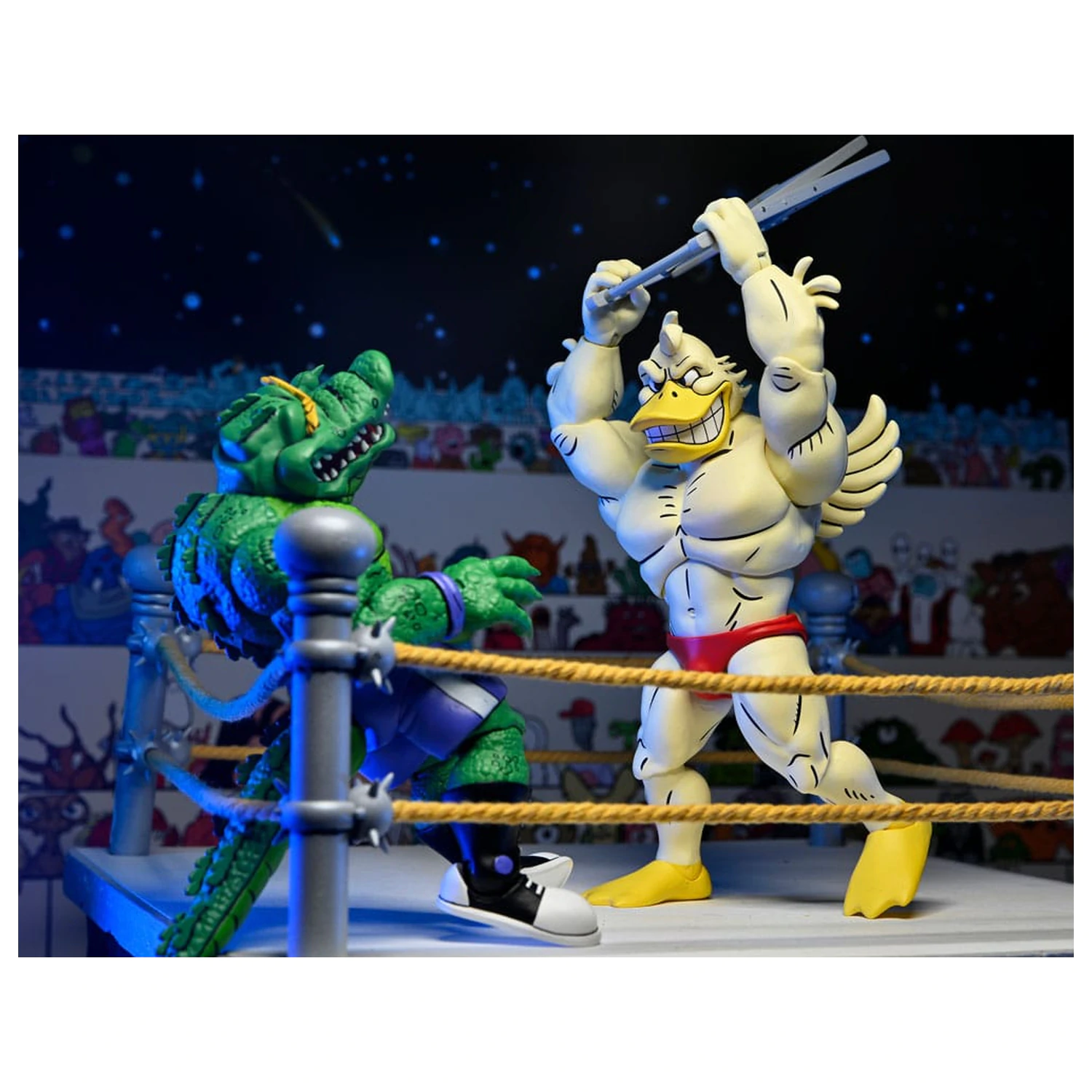 Teenage Mutant Ninja Turtles (Archie Comics) Stump Wrestling Ace Duck akciófigura 18 cm termékfotó
