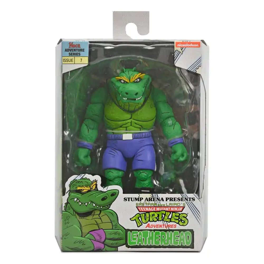 Teenage Mutant Ninja Turtles (Archie Comics) Stump Wrestling Leatherhead akciófigura 18 cm termékfotó