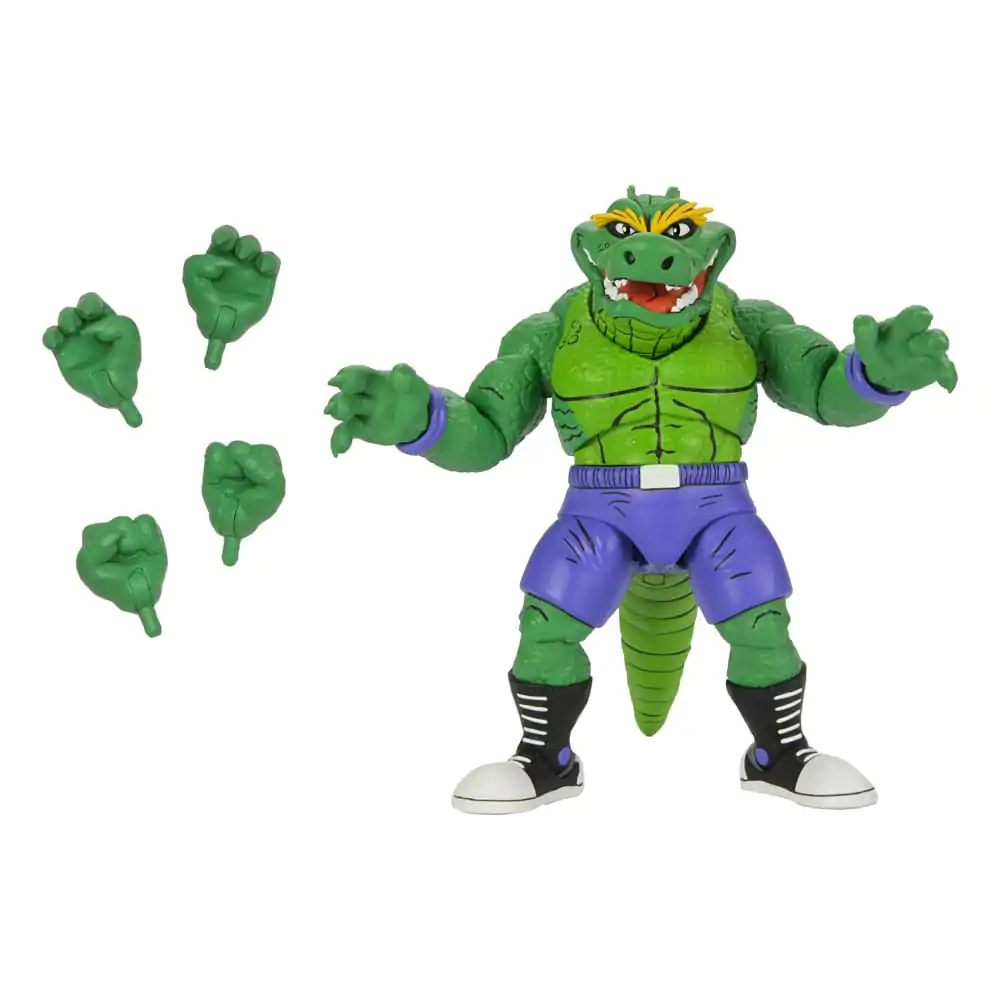 Teenage Mutant Ninja Turtles (Archie Comics) Stump Wrestling Leatherhead akciófigura 18 cm termékfotó